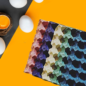 تصویر 2 از شانه تخم مرغ رنگی فانتزی جذاب مناسب چیدمان